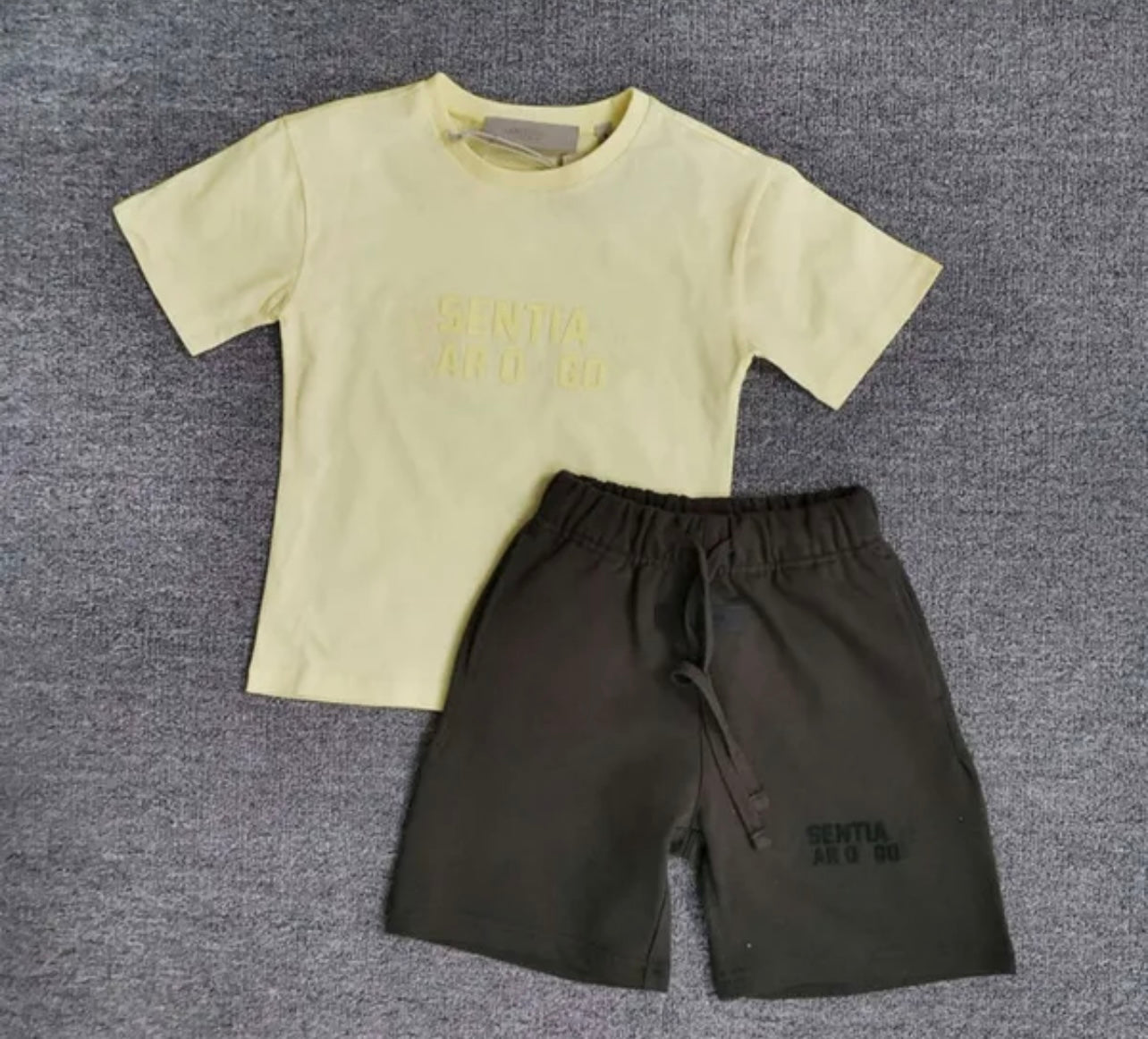 Essential kids designer sweat suite
