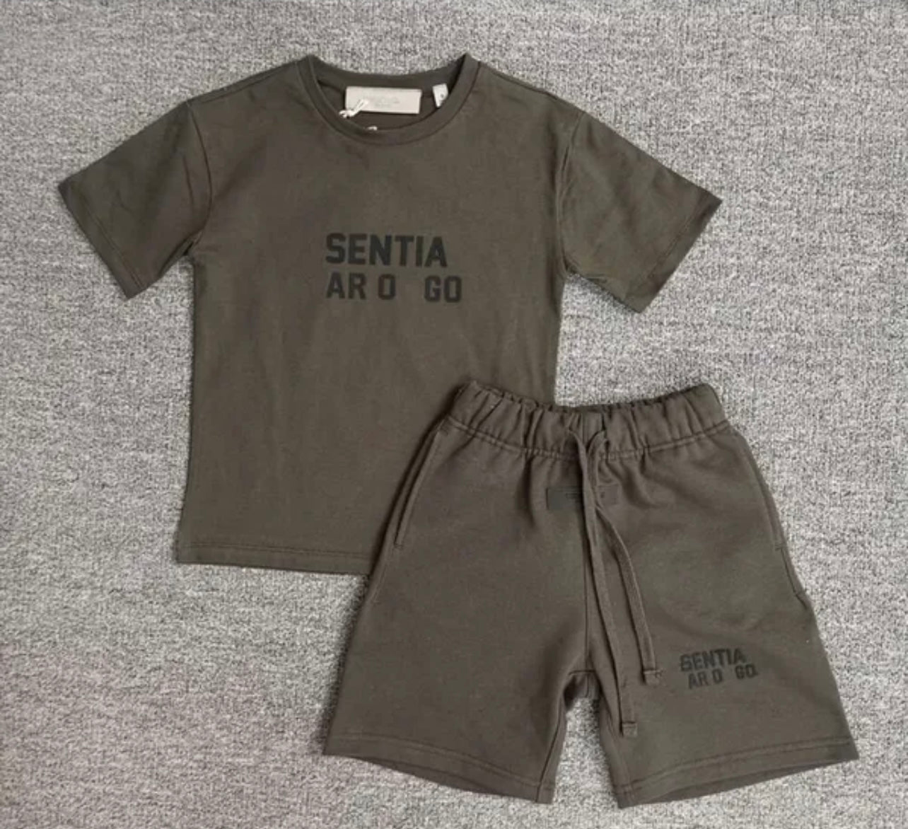 Essential kids designer sweat suite